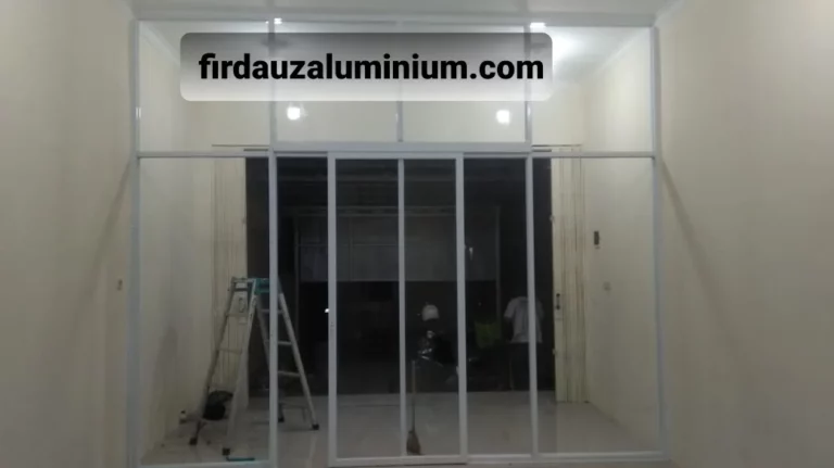 Pintu Sliding Kaca untuk Ruangan